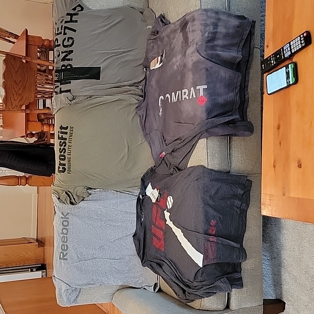 Lot of 5 Reebok Crossfit tees